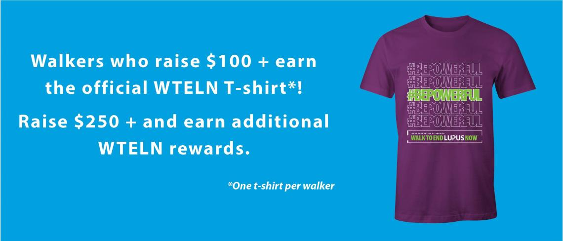 WTELN earn a tshirt 2018 