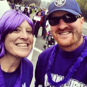 My brother and I at the 2014 Walk to End Lupus.