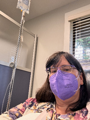 Monthly infusions of Saphnelo, one of the newest drug treatments for lupus, along with transplant drugs, steroids, plaquenil and others have kept me stable (but immune suppressed) the last few years